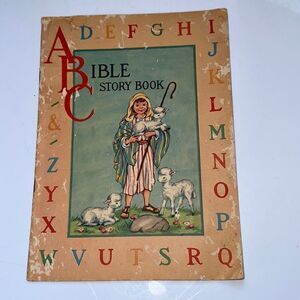 Vintage 1948 ABC Bible Story Book‎ for children